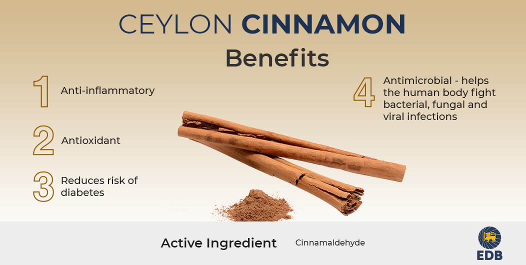 Ceylon Cinnamon Benefits health benefits anti-inflammatory properties heart disease diabetes and arthritis