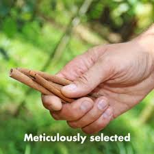 Alba Ceylon Cinnamon Sticks on table with Alba Cinnamon Powder